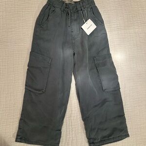 NWT zara kids soft khaki pants